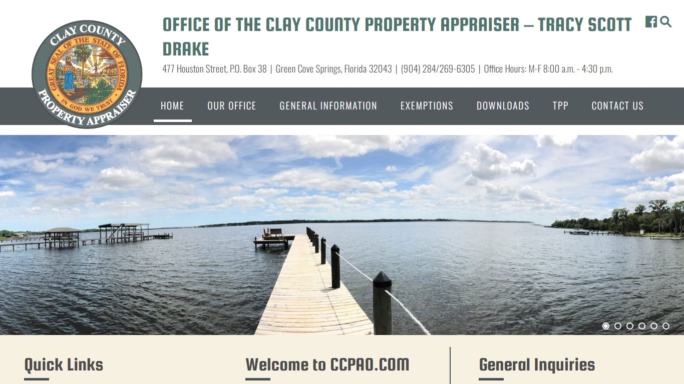 Office of the Clay County Property Appraiser – Tracy Scott Drake ...